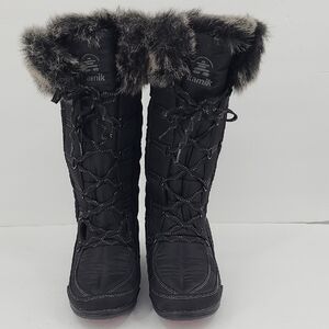 Kamik Black Winter Boots